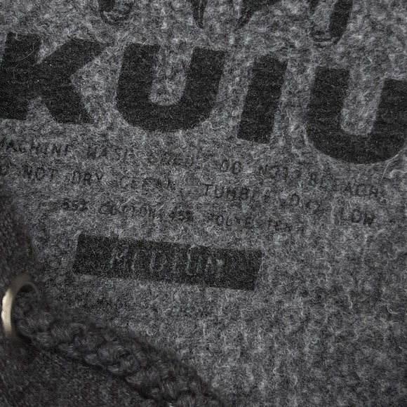 Kuiu Ultralight Hunting Hoodie Mens Medium M Charcoal Gray Pullover Drawstring - Picture 13 of 13